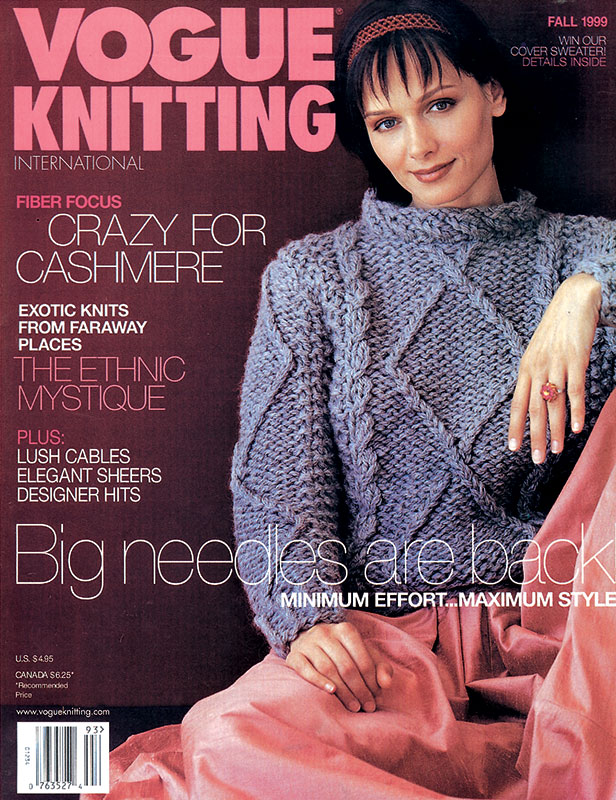 Fall 1999 Vogue Knitting Magazine