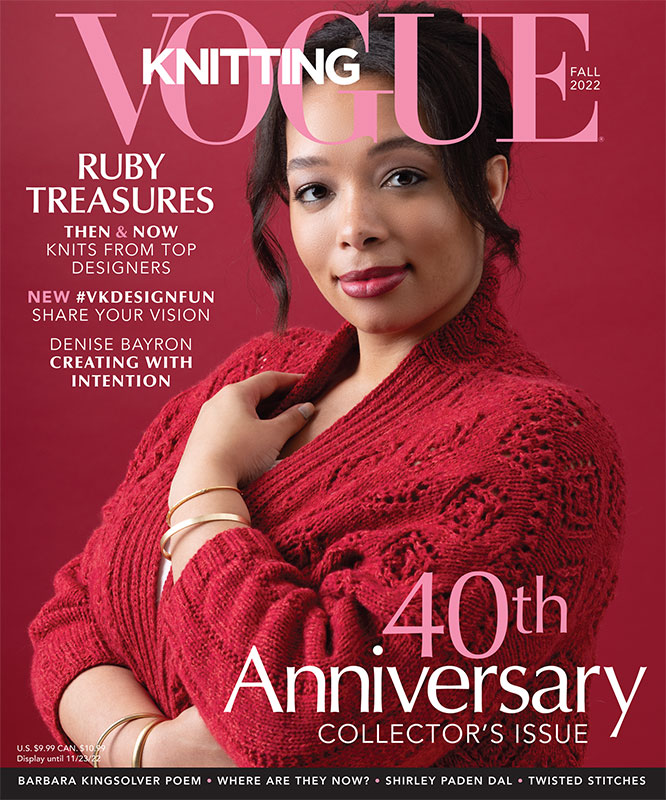 Fall 2022 Vogue Knitting Magazine