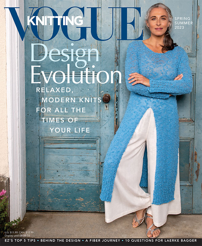 Spring/Summer 2023 Vogue Knitting Magazine